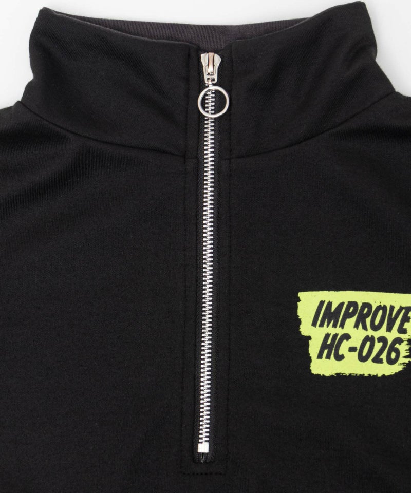 RICH MIX  ポンチ素材 ハーフジップトレーナー キッズ商品画像-9