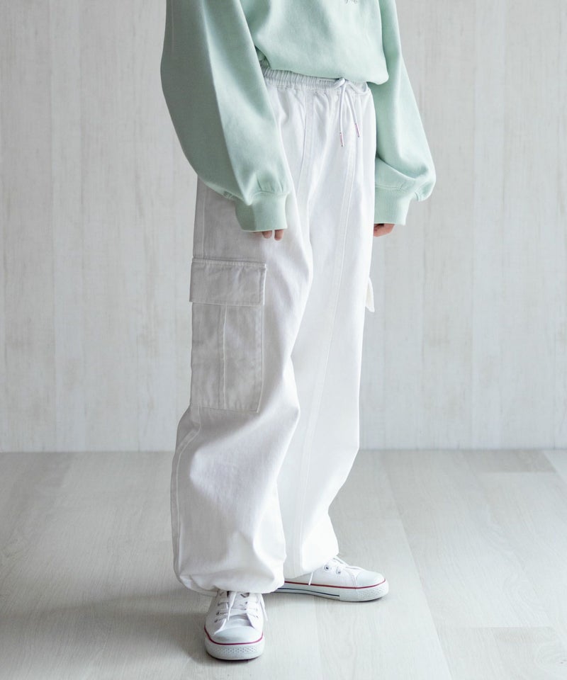 NAVY デニムカーゴパンツ キッズ商品画像-4