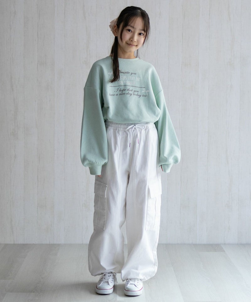 NAVY デニムカーゴパンツ キッズ商品画像-6