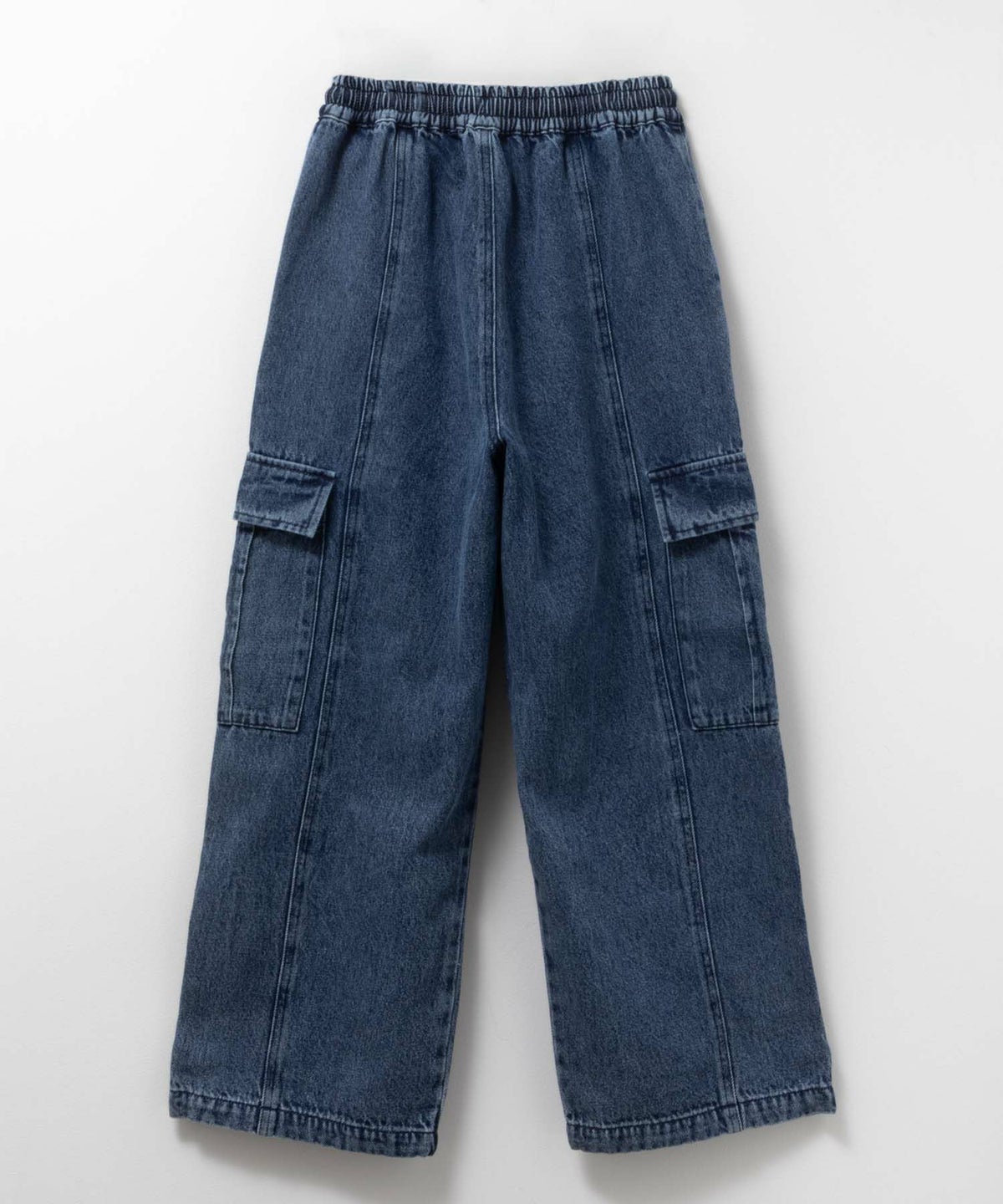 NAVY デニムカーゴパンツ キッズ