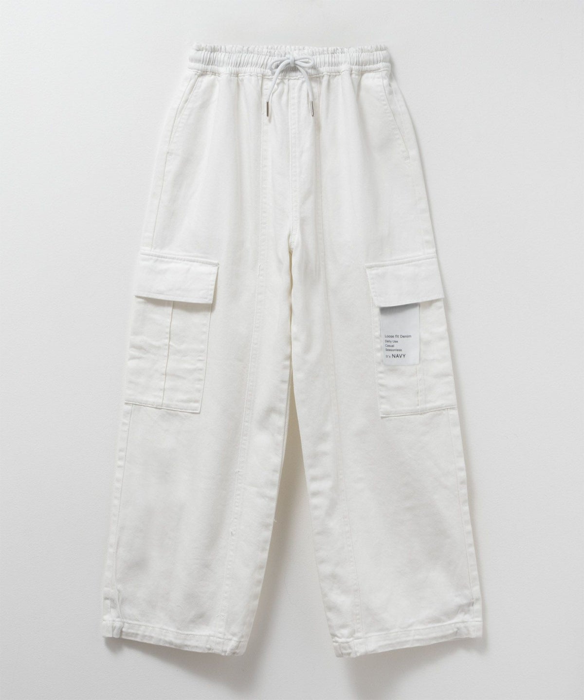 NAVY デニムカーゴパンツ キッズ