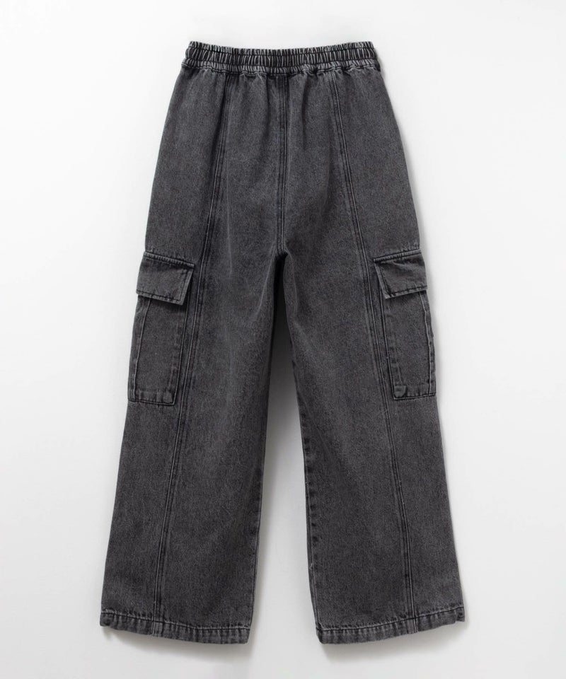 NAVY デニムカーゴパンツ キッズ商品画像-21