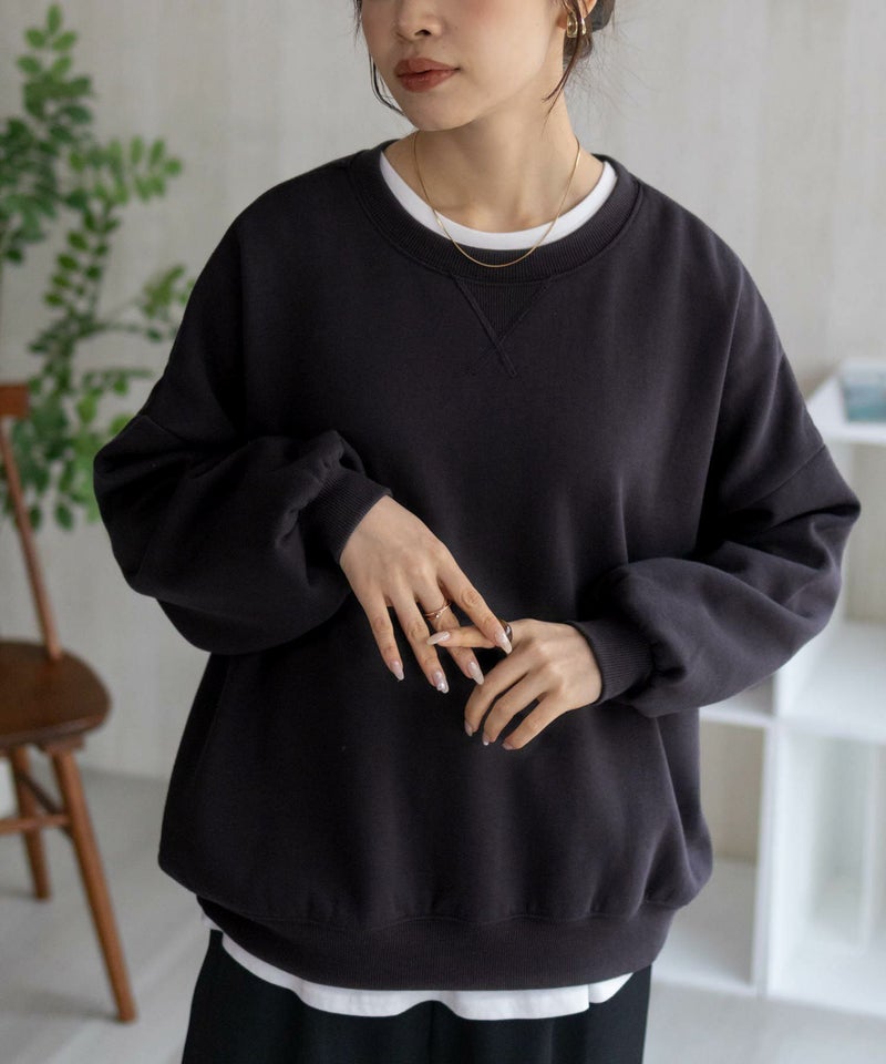 nAvy ガゼットトレーナー レディース商品画像-2