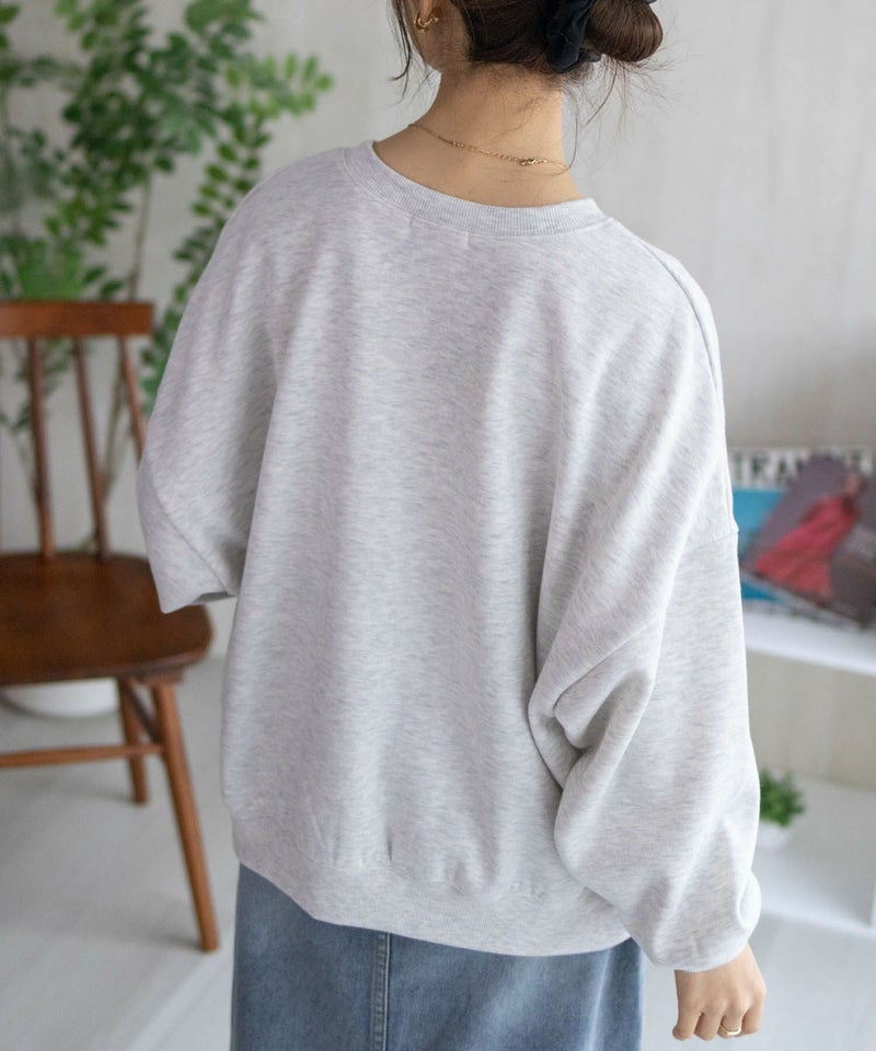 nAvy ガゼットトレーナー レディース商品画像-8