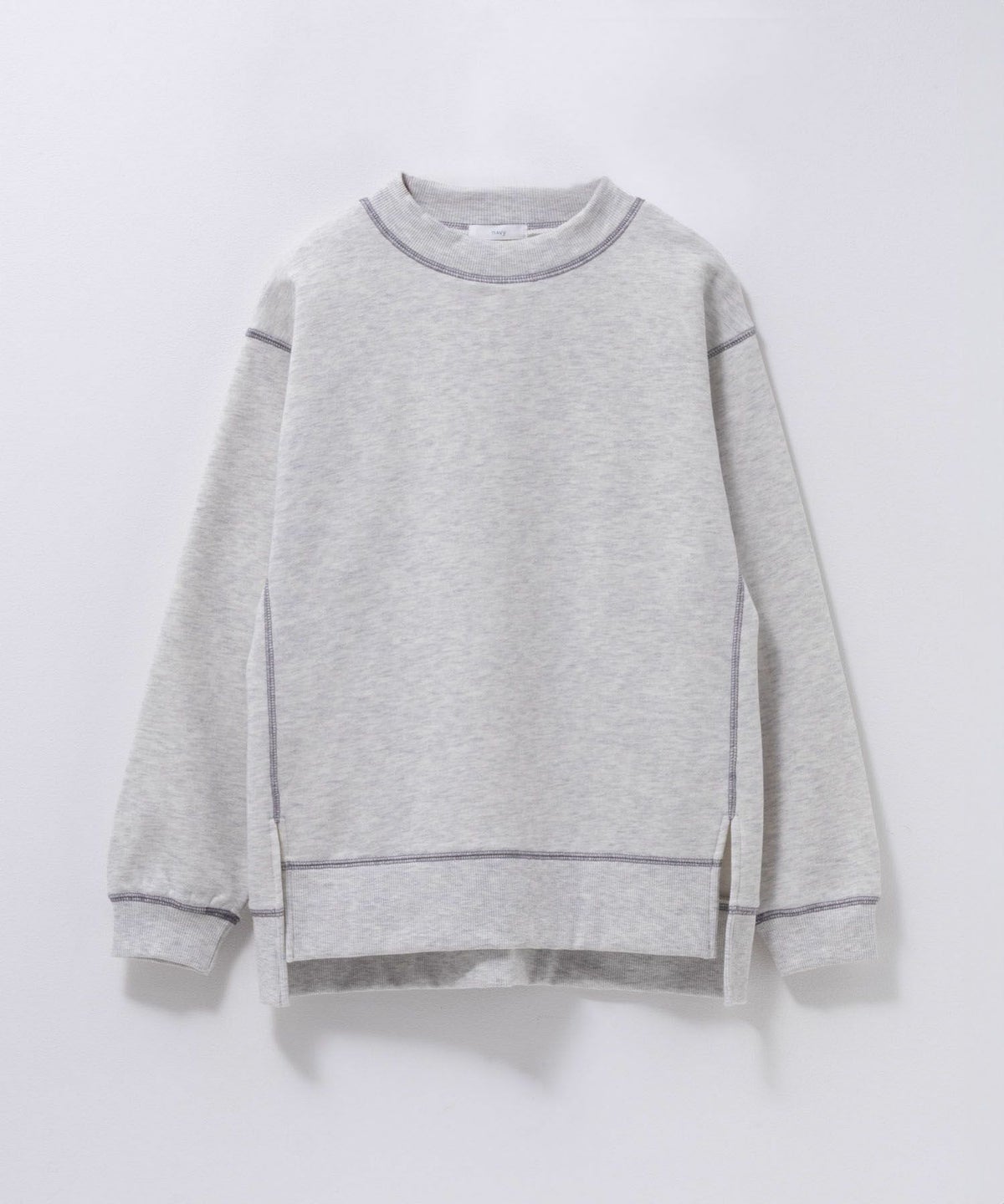 nAvy 配色ステッチトレーナー レディース