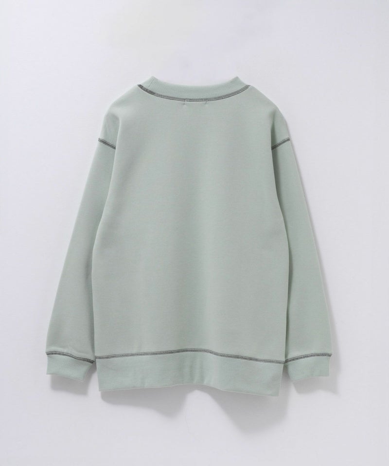 nAvy  配色ステッチトレーナー レディース商品画像-25