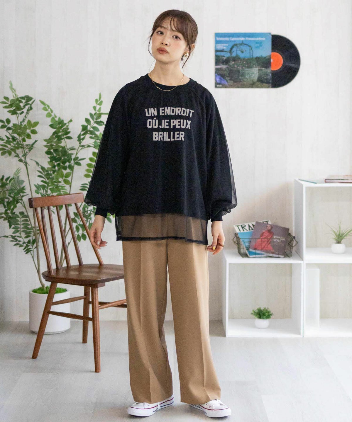 nAvy シアーラグランプルオーバー レディース