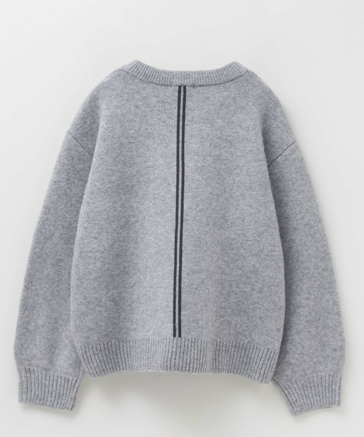 NAVY ロゴメッセージニット レディース