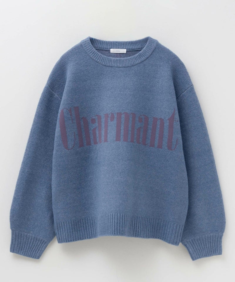 NAVY  ロゴメッセージニット レディース商品画像-15