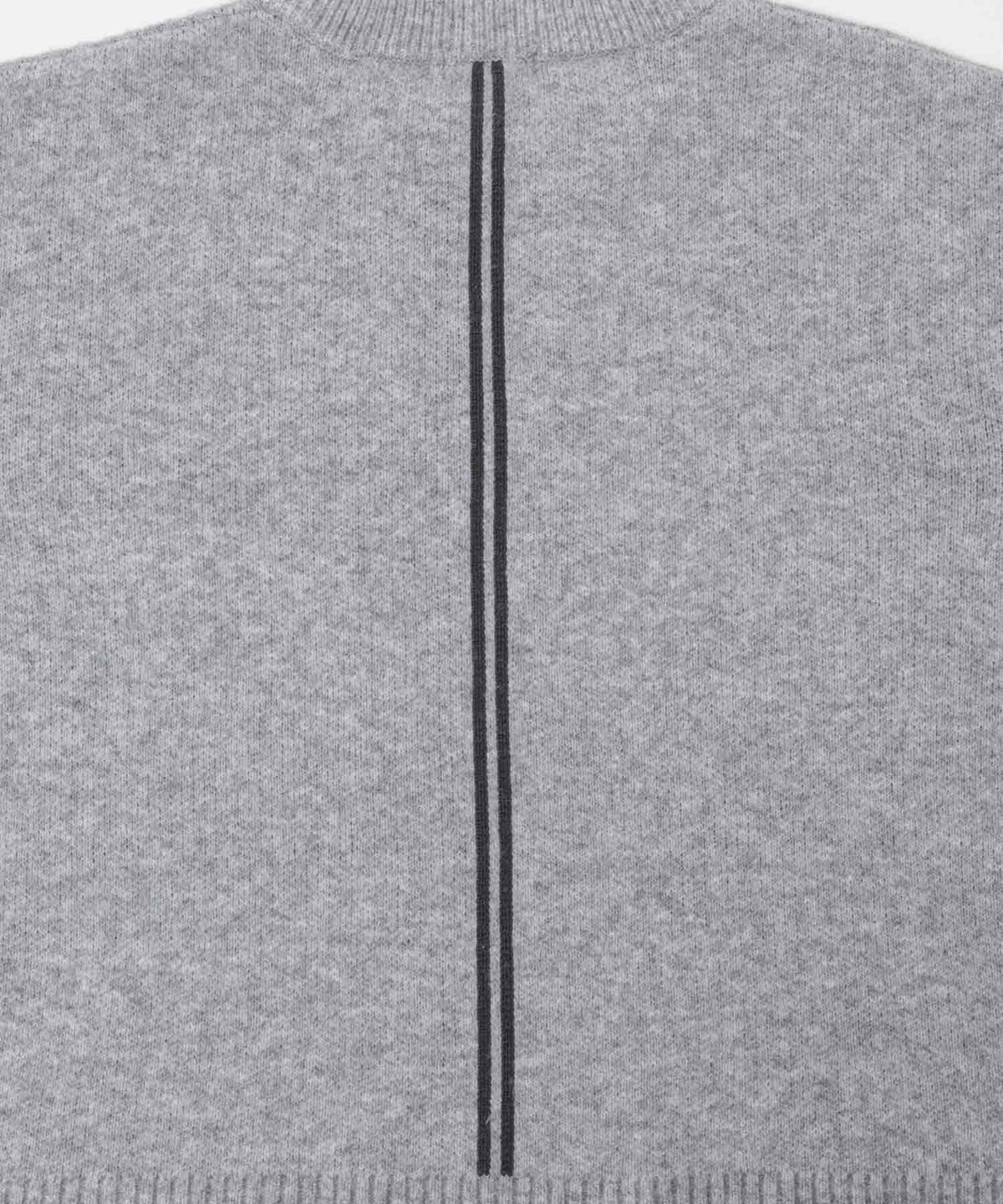 NAVY ロゴメッセージニット レディース