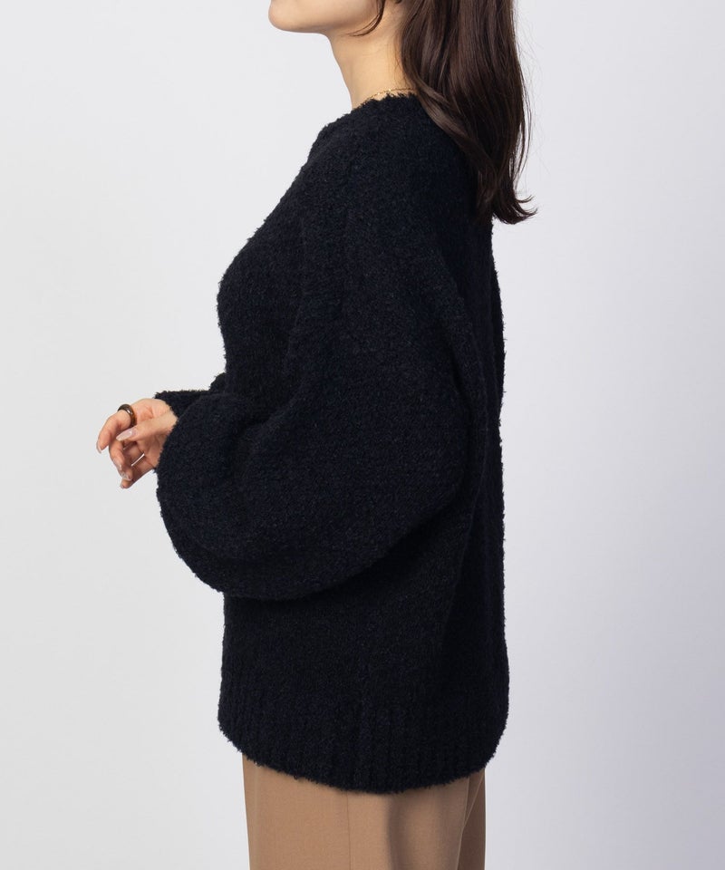 HusHusH ツイード柄ニットプルオーバー レディース商品画像-16