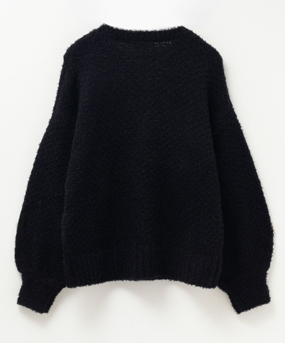 HusHusH ツイード柄ニットプルオーバー レディース