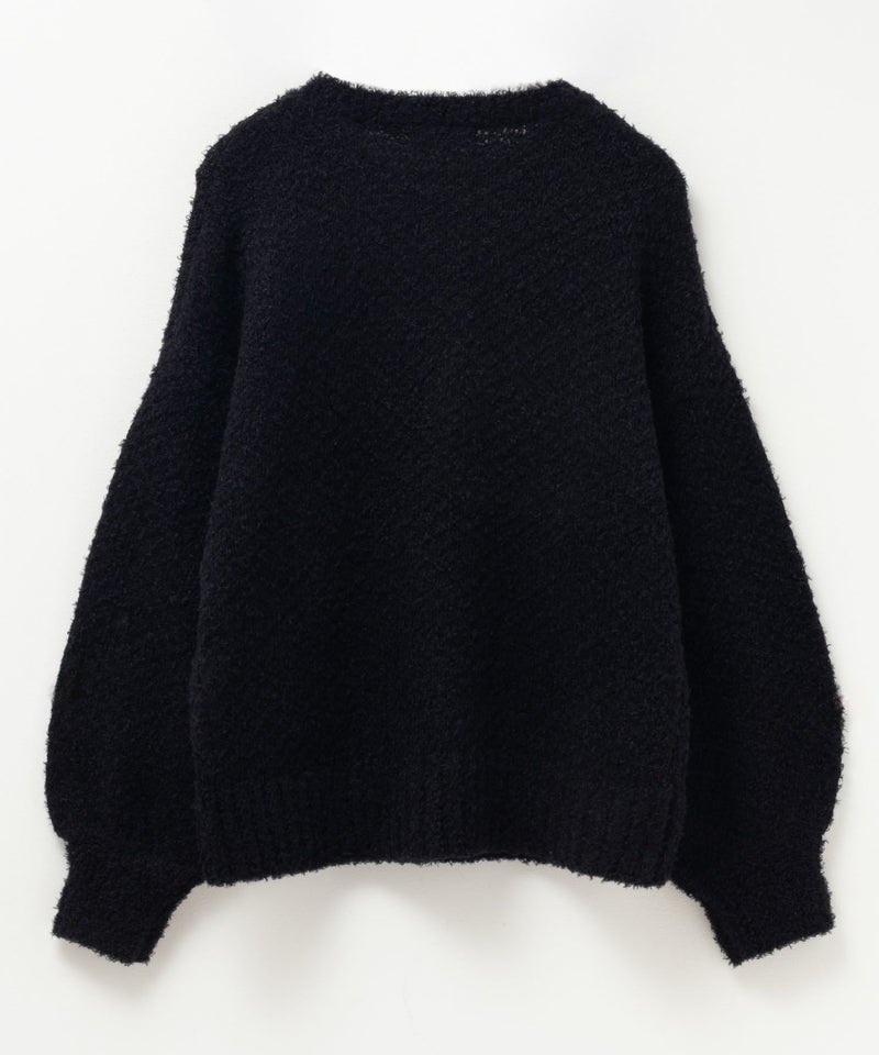 HusHusH ツイード柄ニットプルオーバー レディース商品画像-19