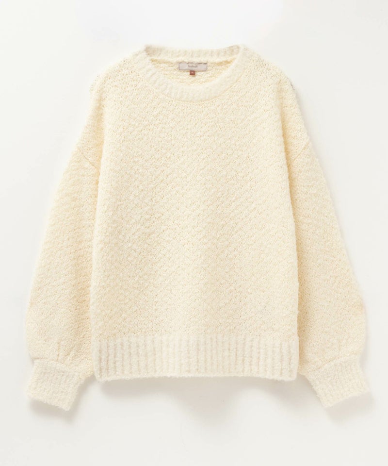 HusHusH ツイード柄ニットプルオーバー レディース商品画像-20