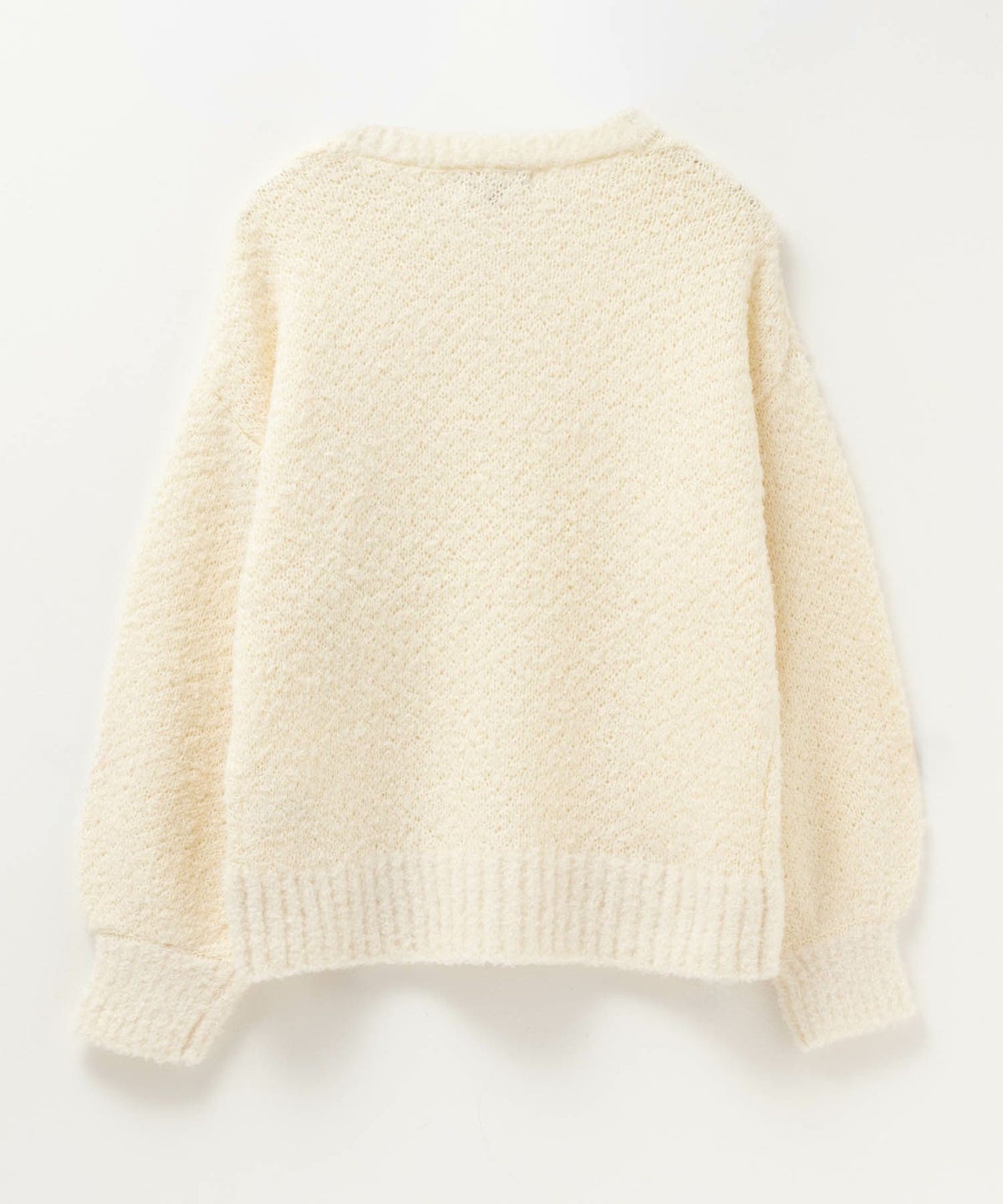 HusHusH ツイード柄ニットプルオーバー レディース