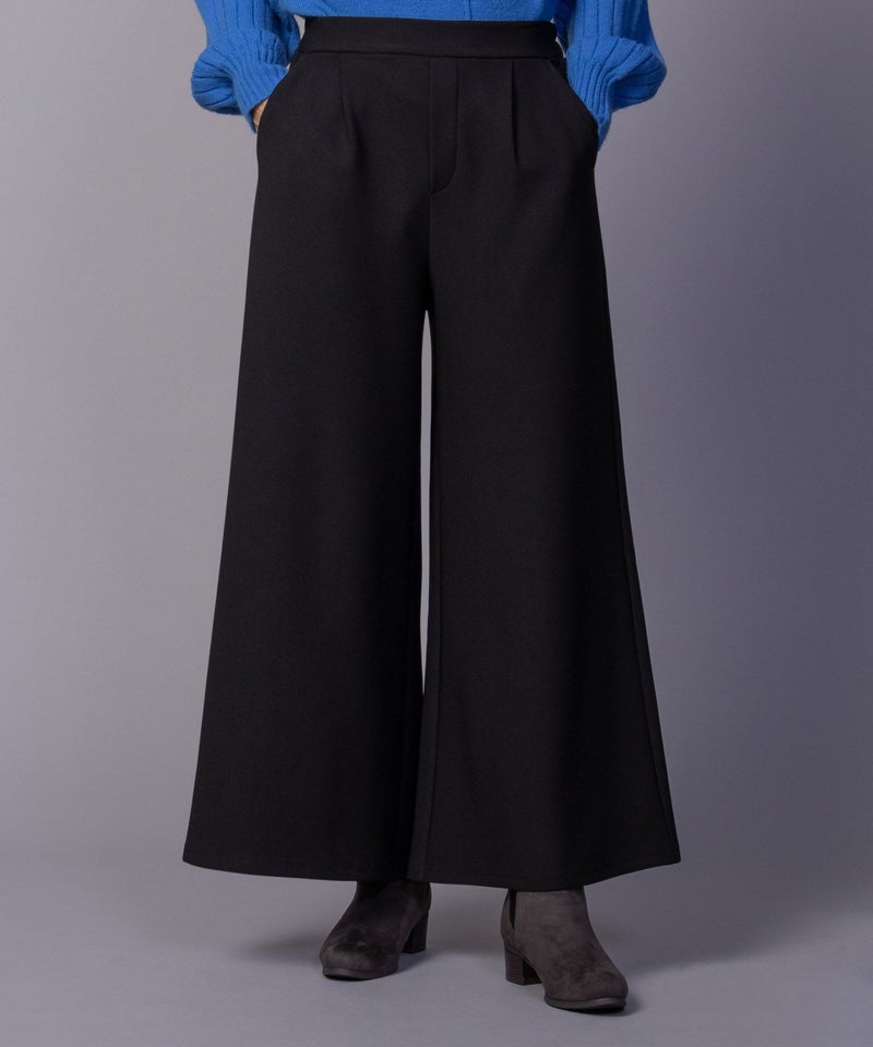 NAVY  ボンディングワイドパンツ レディース商品画像-17