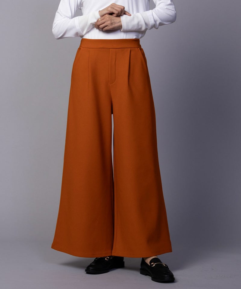 NAVY ボンディングワイドパンツ レディース商品画像-19