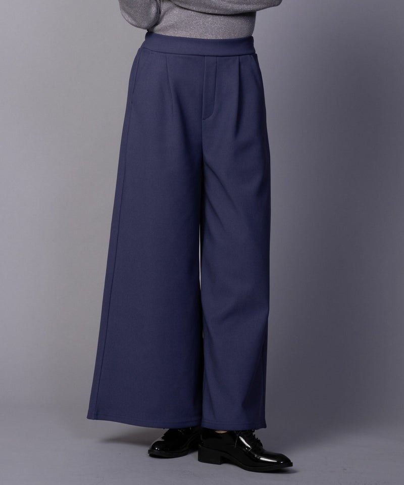 NAVY ボンディングワイドパンツ レディース商品画像-20