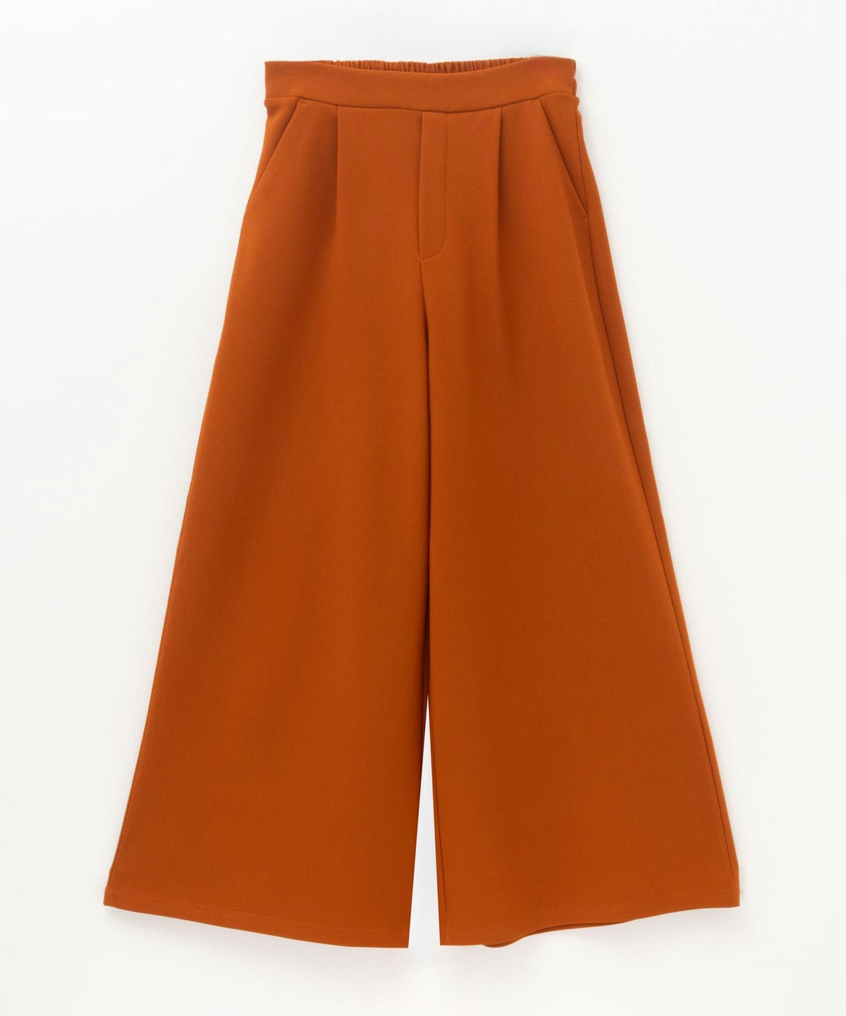 NAVY ボンディングワイドパンツ レディース