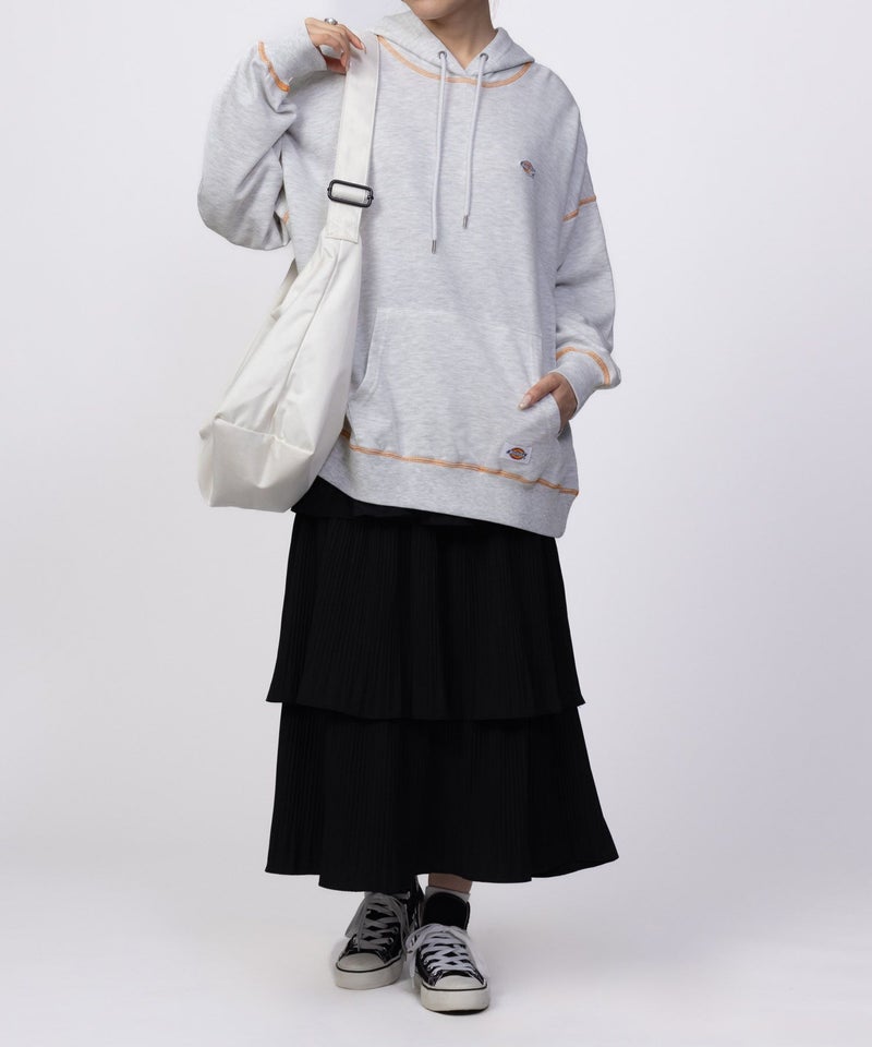 Dickies  裏毛ワッペンパーカー レディース商品画像-5