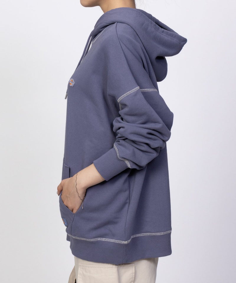 Dickies  裏毛ワッペンパーカー レディース商品画像-7