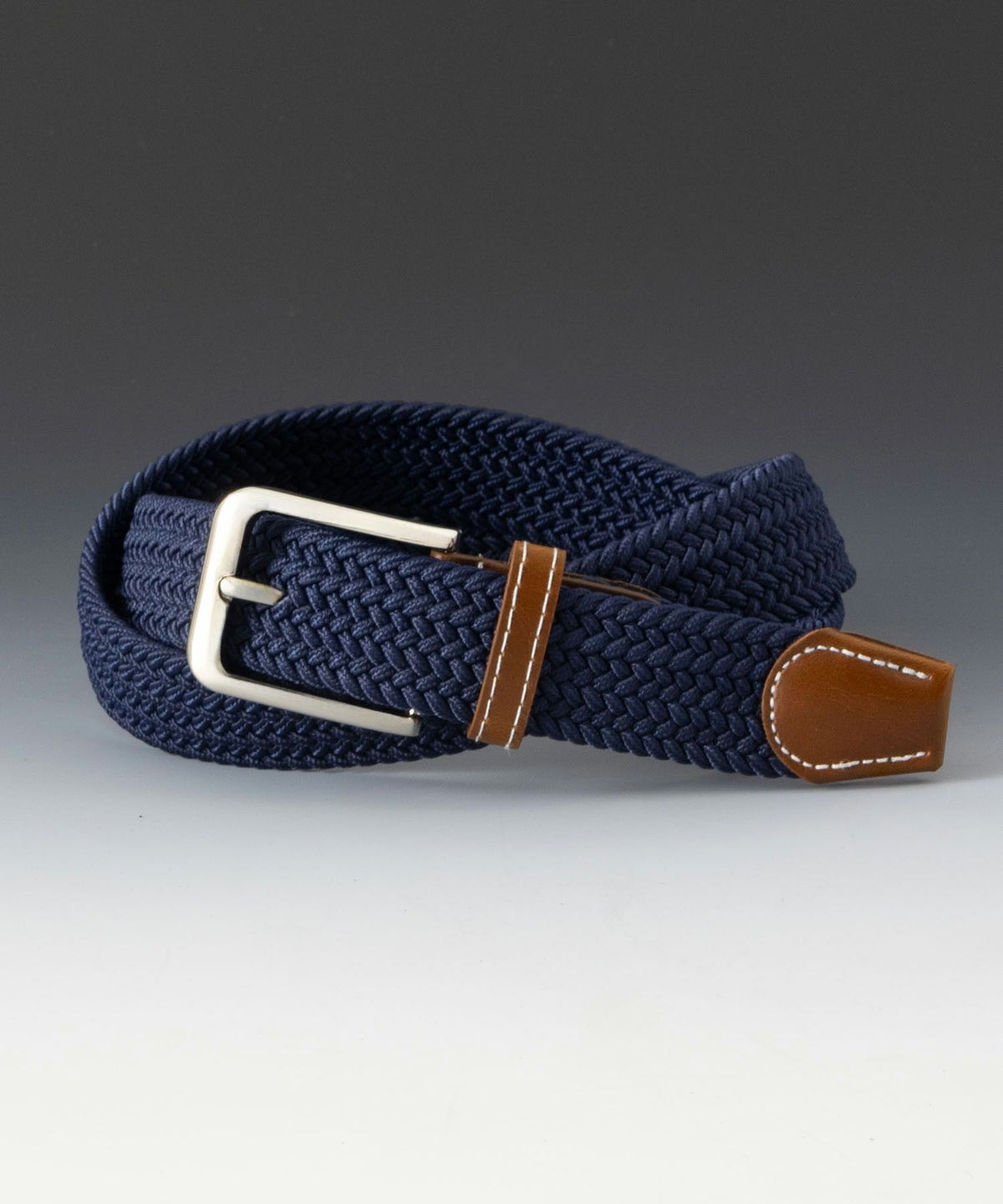 35mmゴムメッシュベルト メンズ