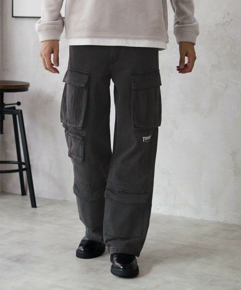 THRASHER 9ポケットデニムカーゴパンツ メンズ商品画像-5