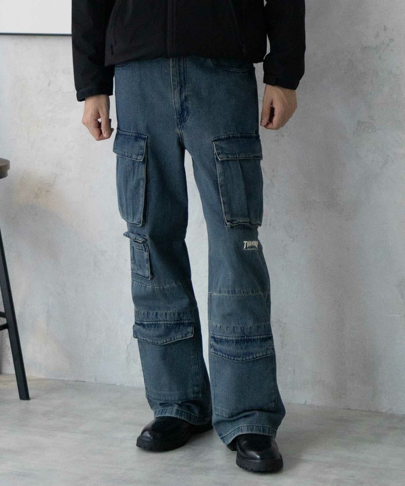 [期間限定価格]THRASHER  9ポケットデニムカーゴパンツ メンズ商品画像-11
