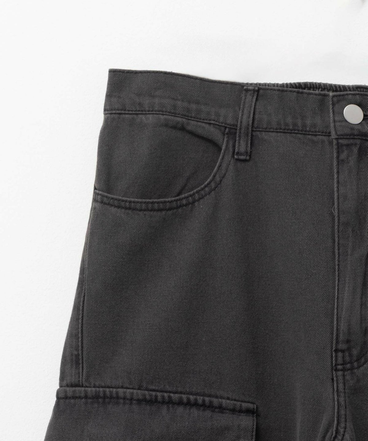 THRASHER 9ポケットデニムカーゴパンツ メンズ