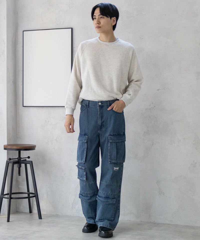 THRASHER 9ポケットデニムカーゴパンツ メンズ商品画像-30