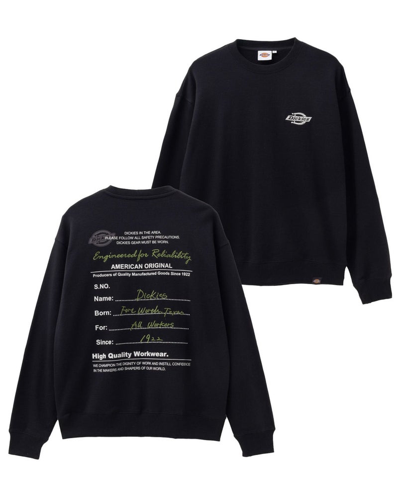 Dickies  裏毛刺繍クルーネック メンズ商品画像-2