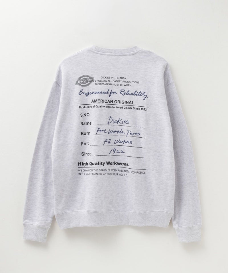 Dickies  裏毛刺繍クルーネック メンズ商品画像-5