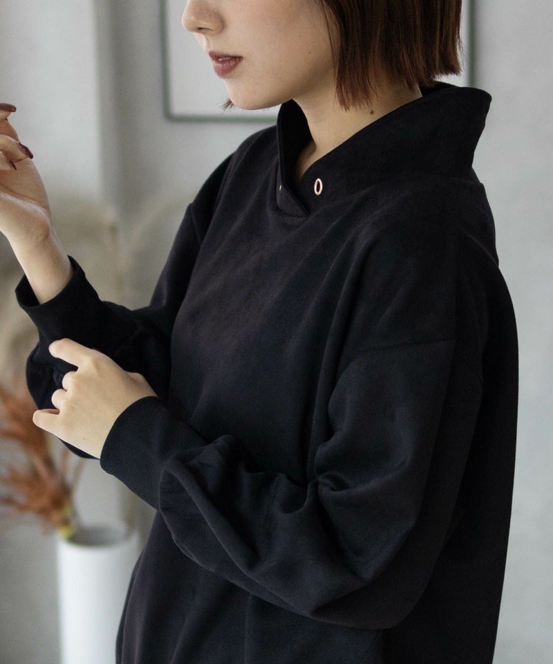 [期間限定価格]HusHusH  カットスエードハイネック レディース商品画像-18