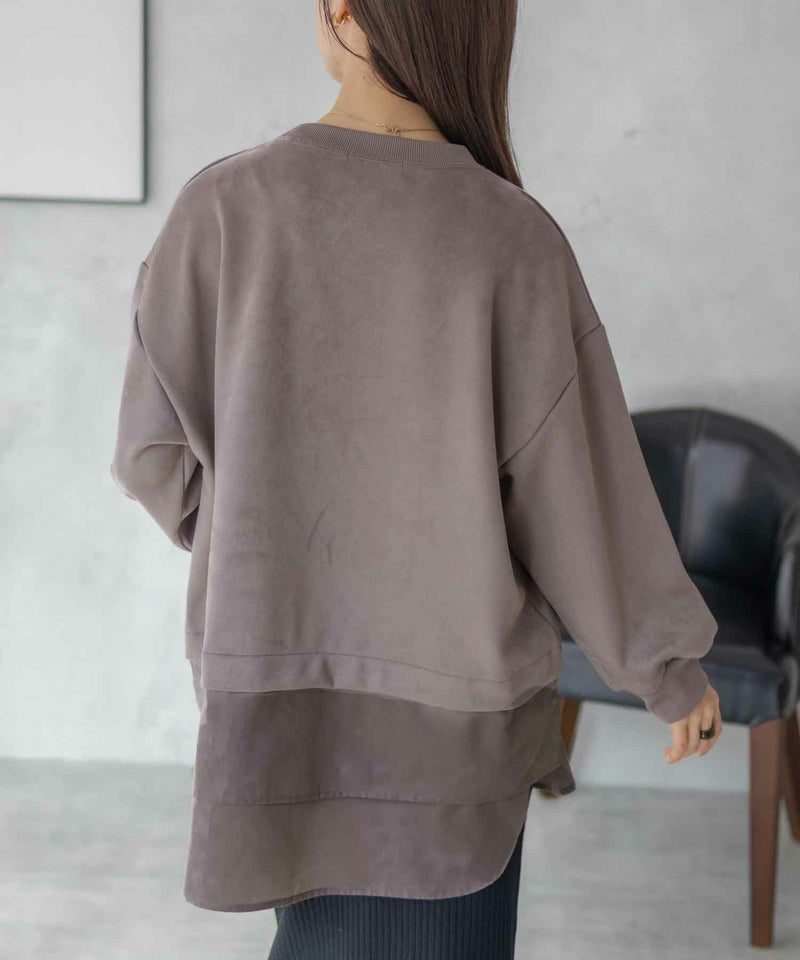 HusHusH カットスエードプルオーバー レディース商品画像-10