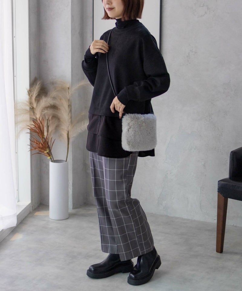 HusHusH  カットスエードプルオーバー レディース商品画像-20