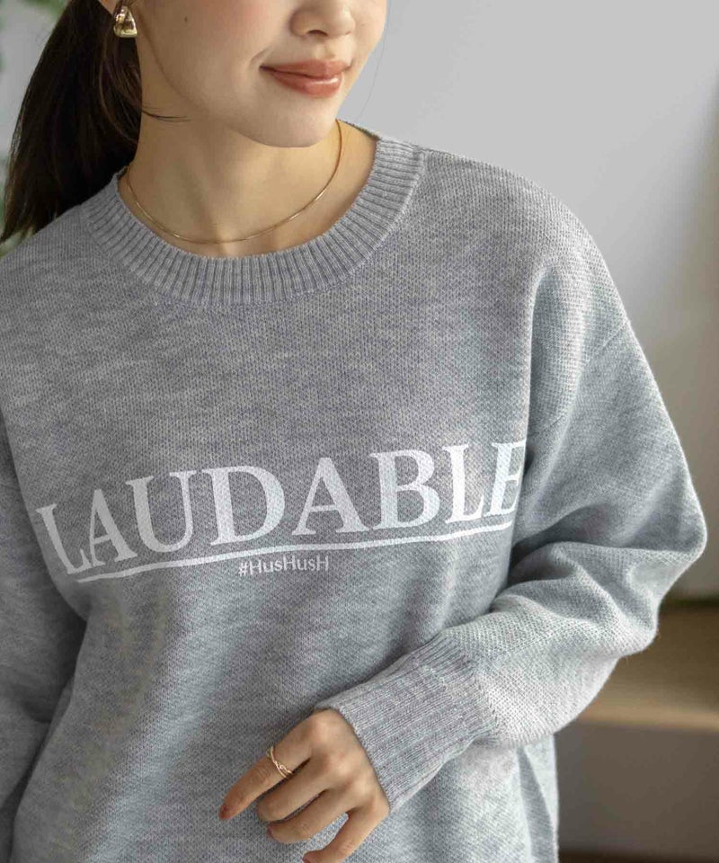 HusHusH プリントプルオーバー レディース商品画像-14