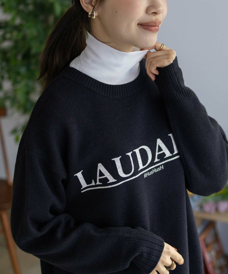 [期間限定knit]HusHusH  プリントプルオーバー レディース商品画像-22