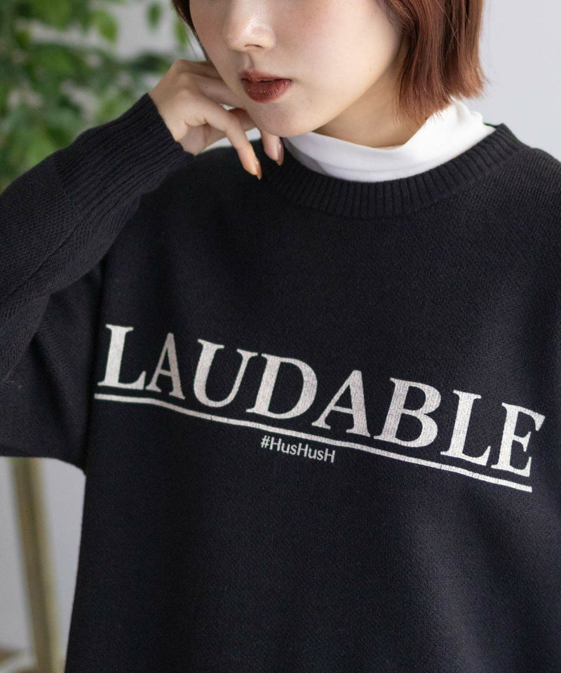 HusHusH プリントプルオーバー レディース商品画像-25