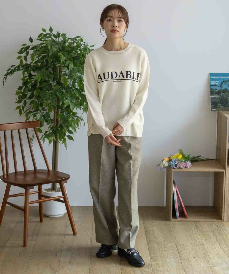 [期間限定knit]HusHusH  プリントプルオーバー レディース商品画像-37