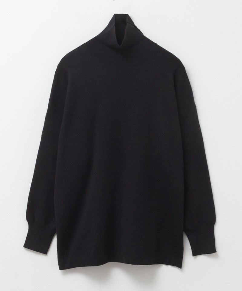 [期間限定knit]HusHusH  リブタートルネック レディース商品画像-32