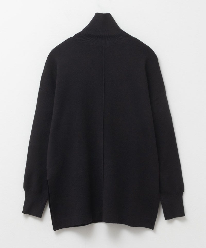 [期間限定knit]HusHusH  リブタートルネック レディース商品画像-33