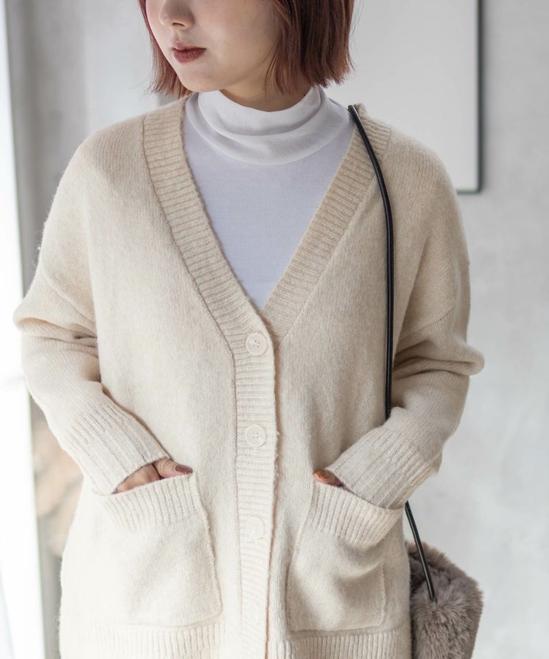 HusHusH 杢ロングカーディガン レディース商品画像-9