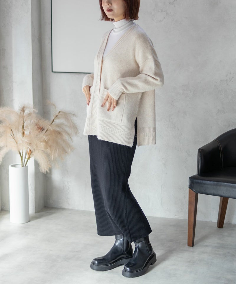 HusHusH 杢ロングカーディガン レディース商品画像-13