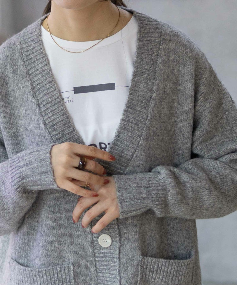 HusHusH 杢ロングカーディガン レディース商品画像-14