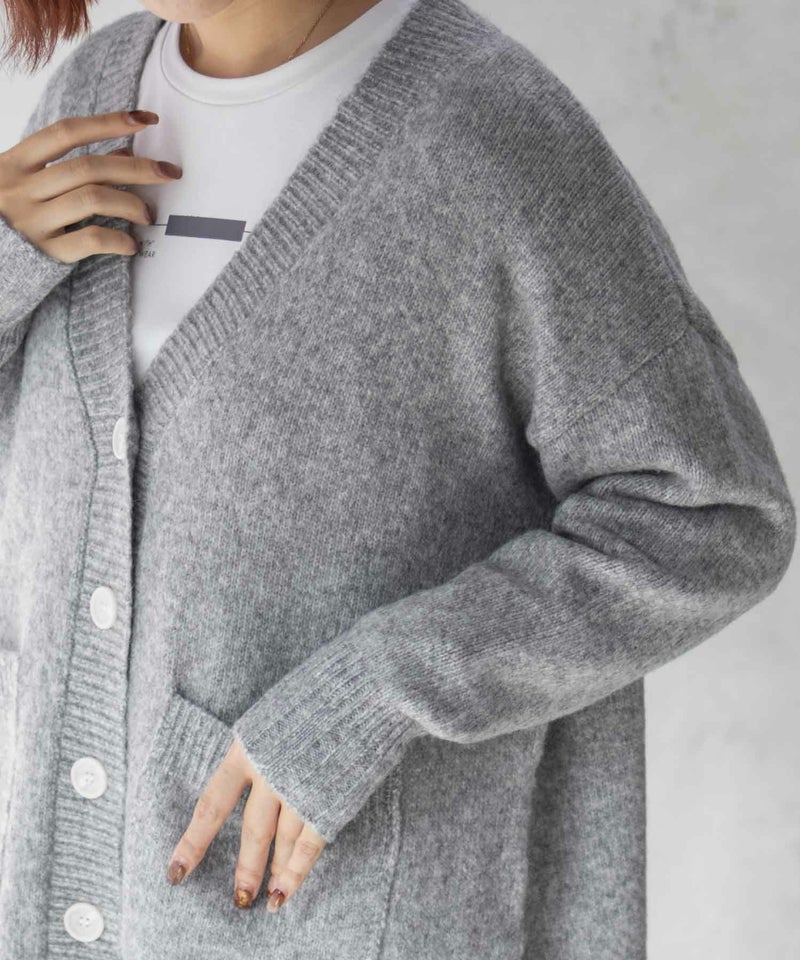 HusHusH 杢ロングカーディガン レディース商品画像-19