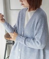 [期間限定knit]HusHusH  杢ロングカーディガン レディース商品サムネイル-27