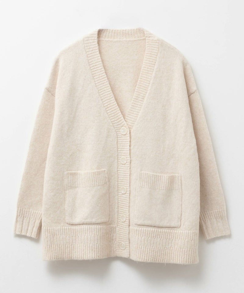 [期間限定knit]HusHusH  杢ロングカーディガン レディース商品画像-30