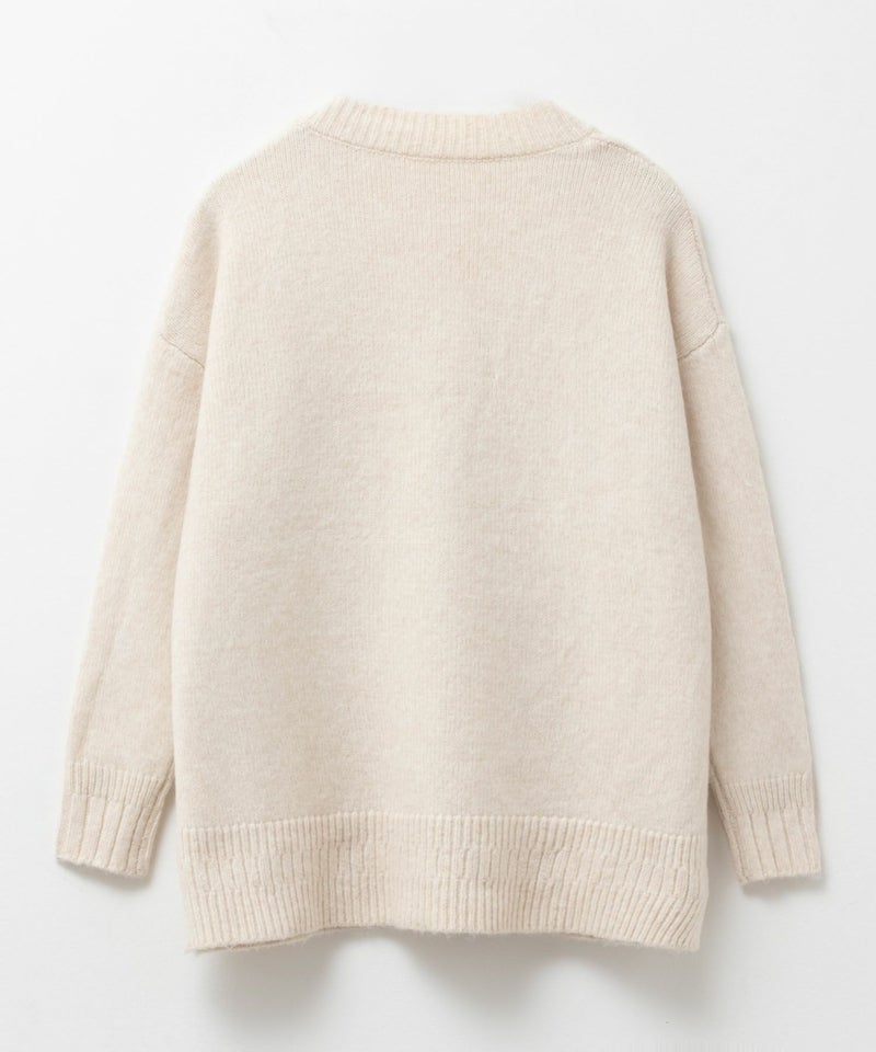 [期間限定knit]HusHusH  杢ロングカーディガン レディース商品画像-31