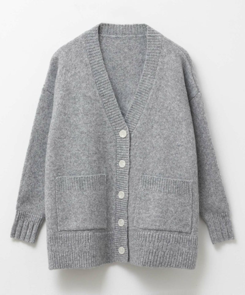 [期間限定knit]HusHusH  杢ロングカーディガン レディース商品画像-32