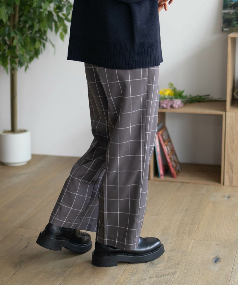 HusHusH チェックワイドパンツ レディース商品画像-14